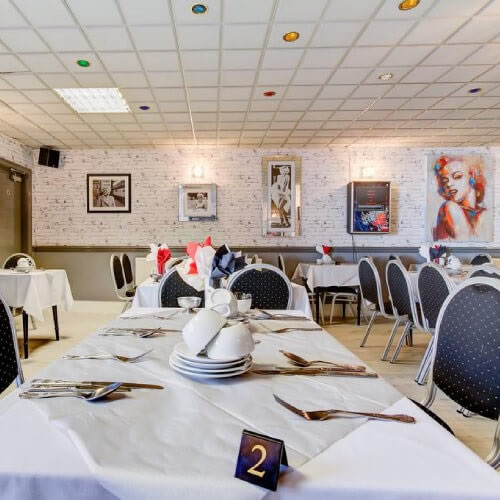 Function room and licensed bar at Sandringham Court Hotel