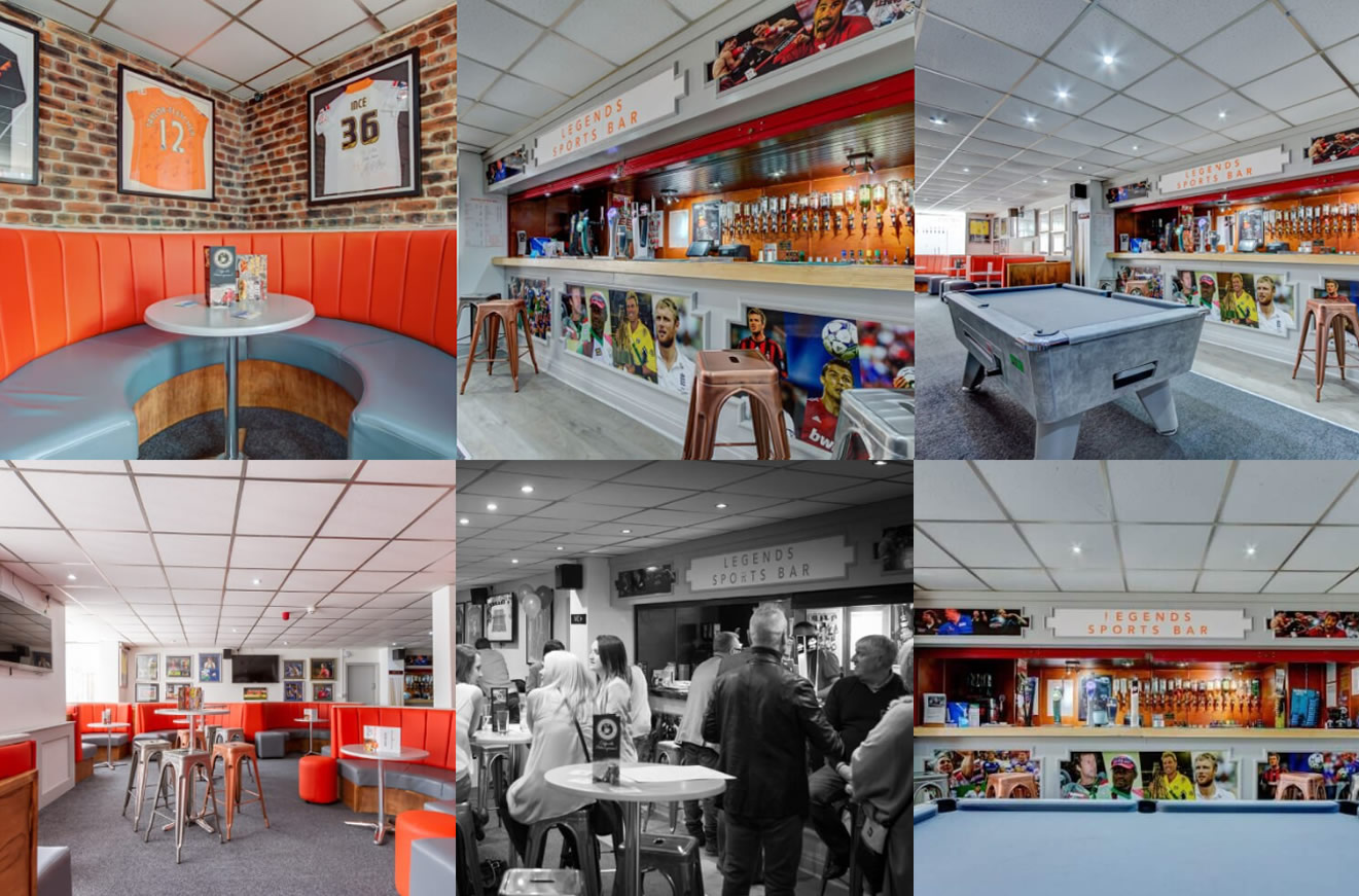 Bar area at Sandringham Court Hotel